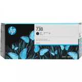 HP 498N8A 738 300-ml Black DesignJet Ink Cartridge for DesignJet T850 300 ml.