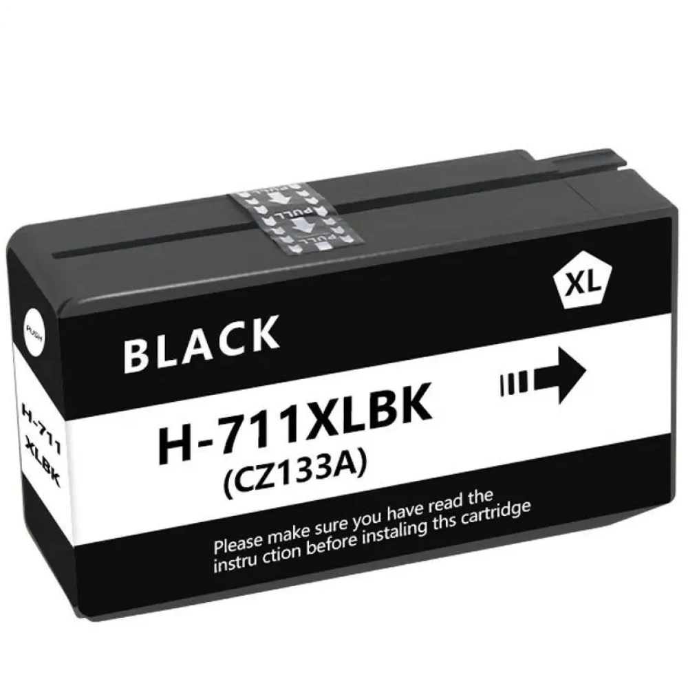 Картридж Cartridge HP 711 для DJ T120/T125/T130/T520/T525/T530, черный (80мл)