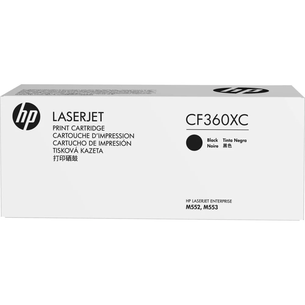 Тонер-картридж HP 508X черный, 12500 стр., для HP LaserJet M552dn/M552/M553dn/M553/M553n/M553x/M577c/M577/M577dn/M577f
