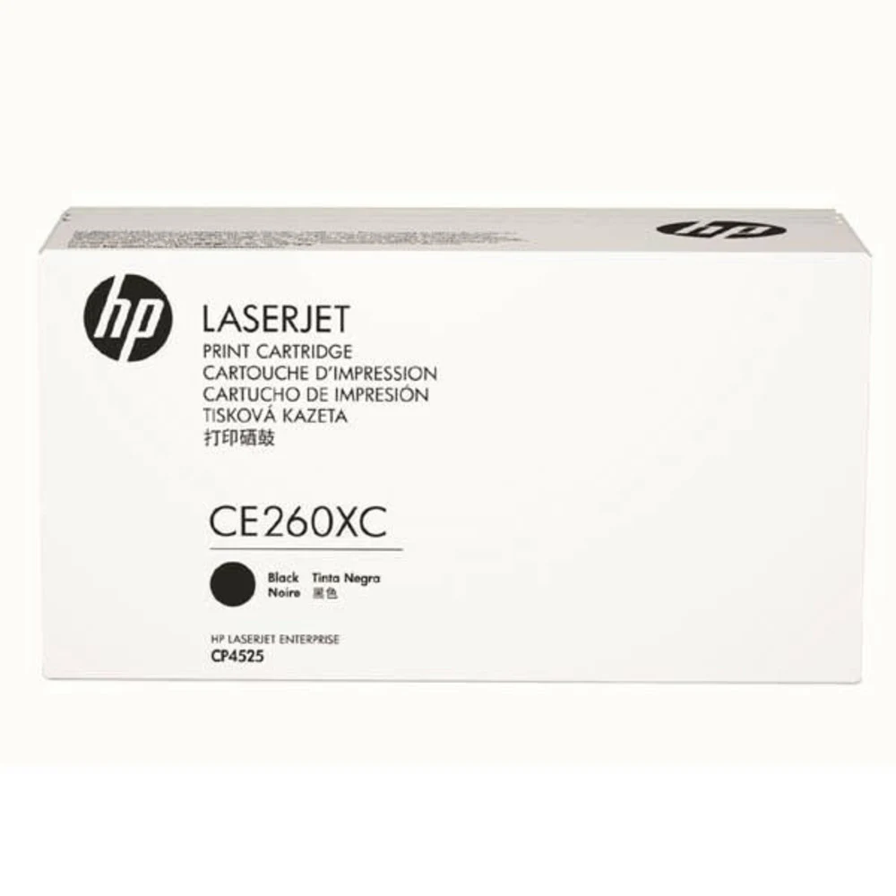 CE260XC / CE260X Черный картридж повышенной емкости для HP Color LJ CP4520/ CP4525 (17000стр)