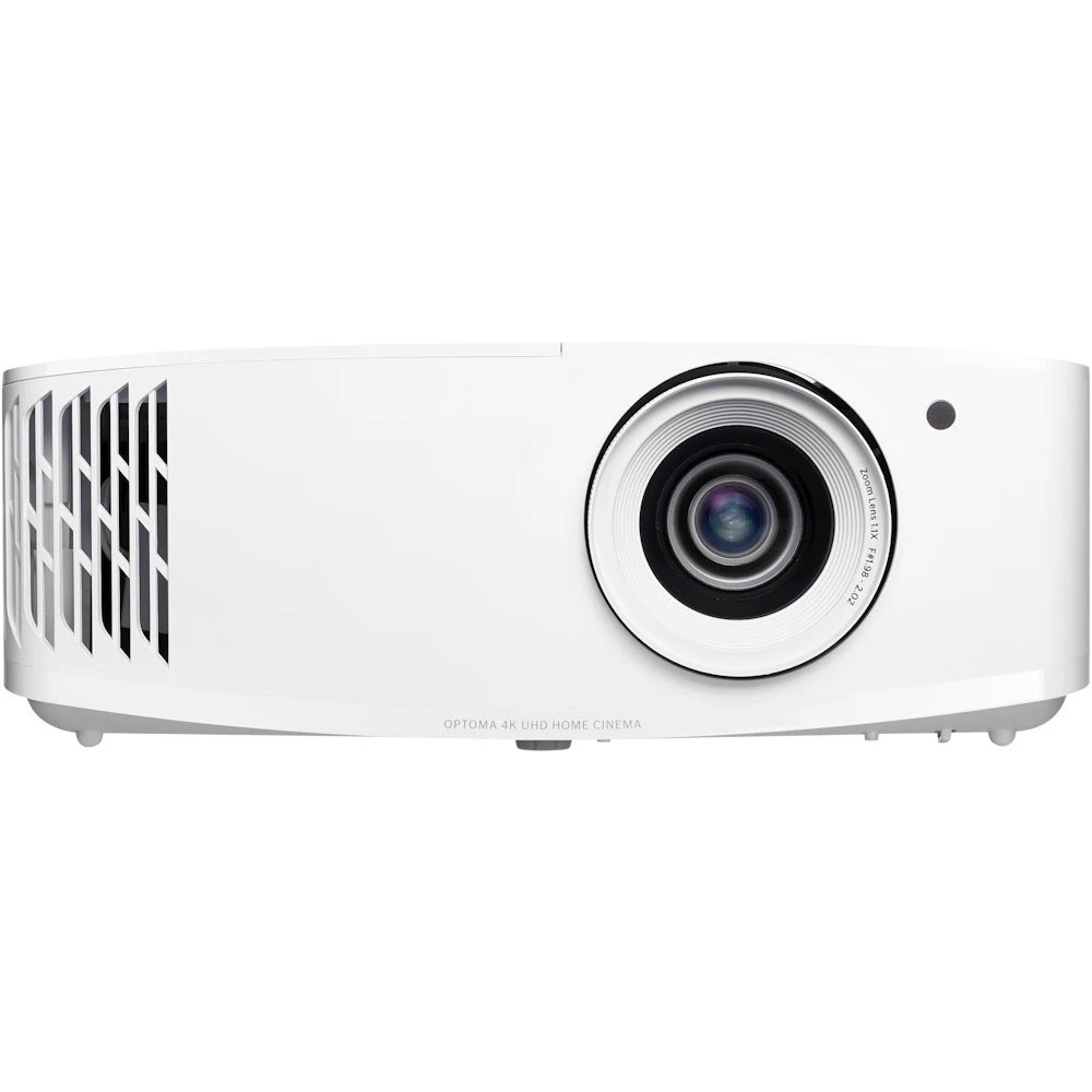 OPTOMA Проектор UHD38x Яркий проектор 4K UHD для игр и домашних развлечений, UHD (3840x2160), 4 000лмн, 1 000 000:1, 16:9, поддержка 4:3, размер экрана - 33" ~ 300" (Диагональ), динамик 1х10Вт, срок