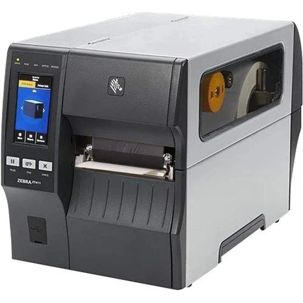 Принтер этикеток коммерческий TT ZT411/ TT Printer ZT411 4", 203 dpi, Euro and UK cord, Serial, USB, 10/100 Ethernet, Bluetooth 4.1/MFi, USB Host, EZPL