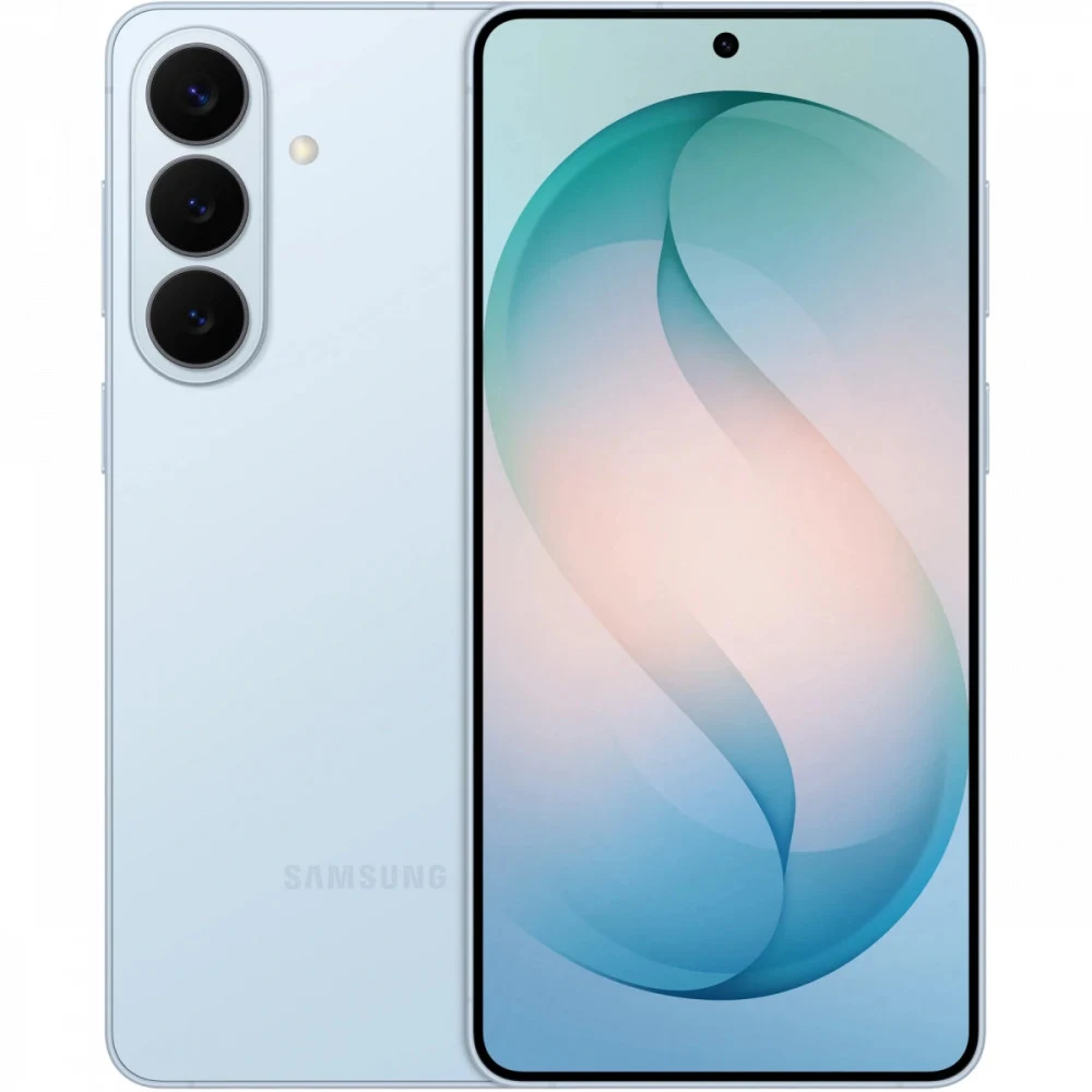 Смартфон Samsung SM-S947B Galaxy S26+ 256Gb 12Gb голубой моноблок 3G 4G 2Sim 6.7" 1440x3120 Android 16 50Mpix 802.11 a/b/g/n/ac/ax/be NFC GPS GSM900/1800 GSM1900 Protect