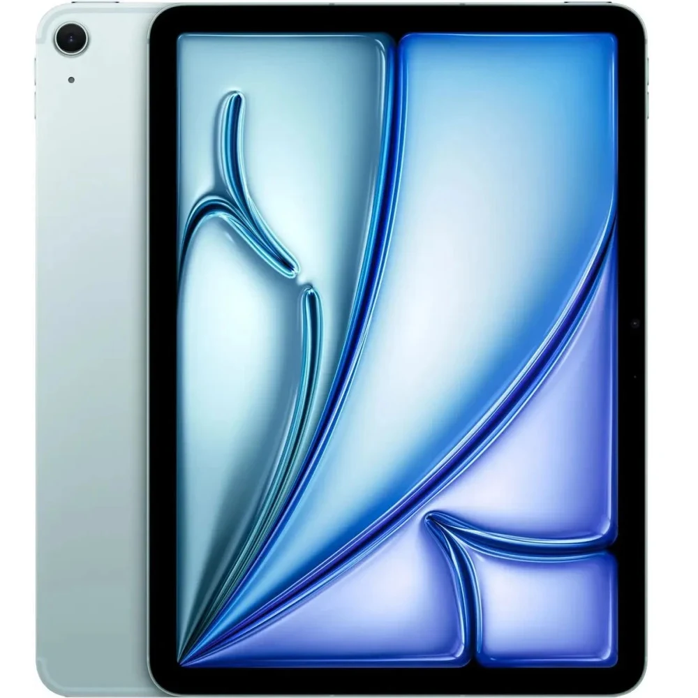 Планшет Apple iPad Air 2024 A2903 M2 2.99 8C RAM8Gb ROM256Gb 11" IPS 2360x1640 5G eSIM iOS голубой 12Mpix 12Mpix BT WiFi 9hr