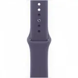 Смарт-часы Apple Watch Series 11 A3331 42мм OLED корп.серебристый Sport Band рем.фиолетовый разм.брасл.:S/M (MEU64LW/A)