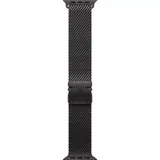 Apple Watch Ultra 3 GPS + Cellular 49mm Black Titanium Case with Black Titanium Milanese Loop - Small,Model A3281