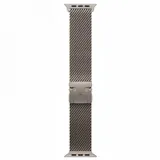 Apple Watch Ultra 3 GPS + Cellular 49mm Natural Titanium Case with Natural Titanium Milanese Loop - Small,Model A3281