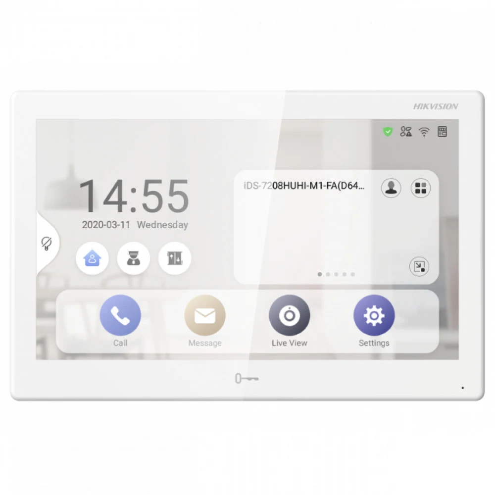 DS-KH9510-WTE1(B) (Black) Hikvision Монитор домофона