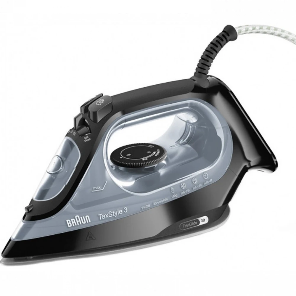 Утюг Braun SI3055BK 2400Вт серый/черный