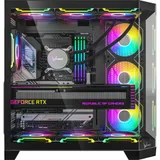 Компьютерный корпус, Formula V, Crystal Z6 Floe Black, ATX/micro ATX, USB Type C/3.0*2, HD-Audio, Кулер 4*120мм Floe ARPW, Высота процессорного кулера до 165мм, Длина VGA до 410мм, 2*3.5"/2*2.5", То