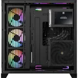 Компьютерный корпус, Formula V, Crystal Z6 Floe Black, ATX/micro ATX, USB Type C/3.0*2, HD-Audio, Кулер 4*120мм Floe ARPW, Высота процессорного кулера до 165мм, Длина VGA до 410мм, 2*3.5"/2*2.5", То