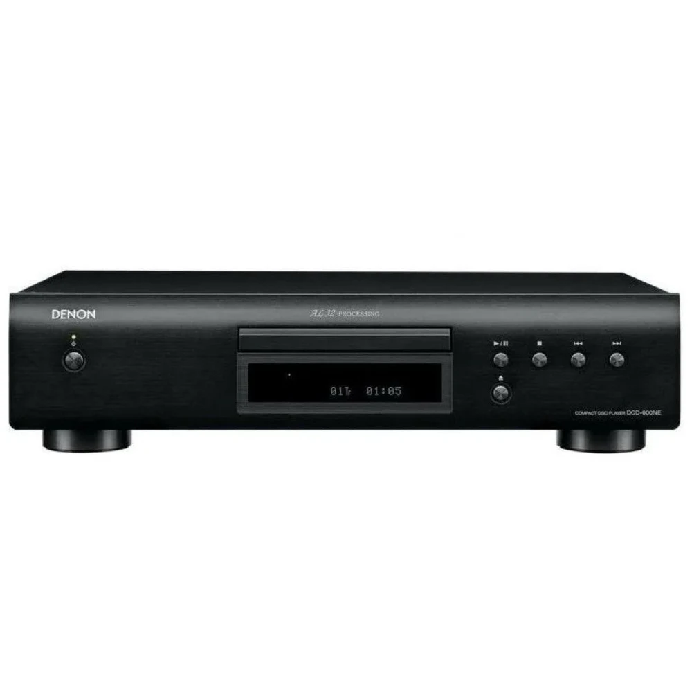 DENON CD-проигрыватель DCD-600NE ЧЕРНЫЙ, CD-проигрыватель, ЦАП 24 бит / 192 кГц, коэффициент гармонических искажений 0,003%, выходы: оптический, RCA, габариты: 434 х 107 х 373 мм, вес 4,3 кг. Произв