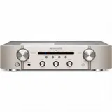 MARANTZ Усилитель PM6007 СЕРЕБРО Интегральный усилитель с цифровыми входами и ММ-фокорректором, мощность 2 х 45 Вт (8 Ом), класс AB, входы: 4 RCA, MM-фонокорректор, коаксиальный, 2 оптических, габар