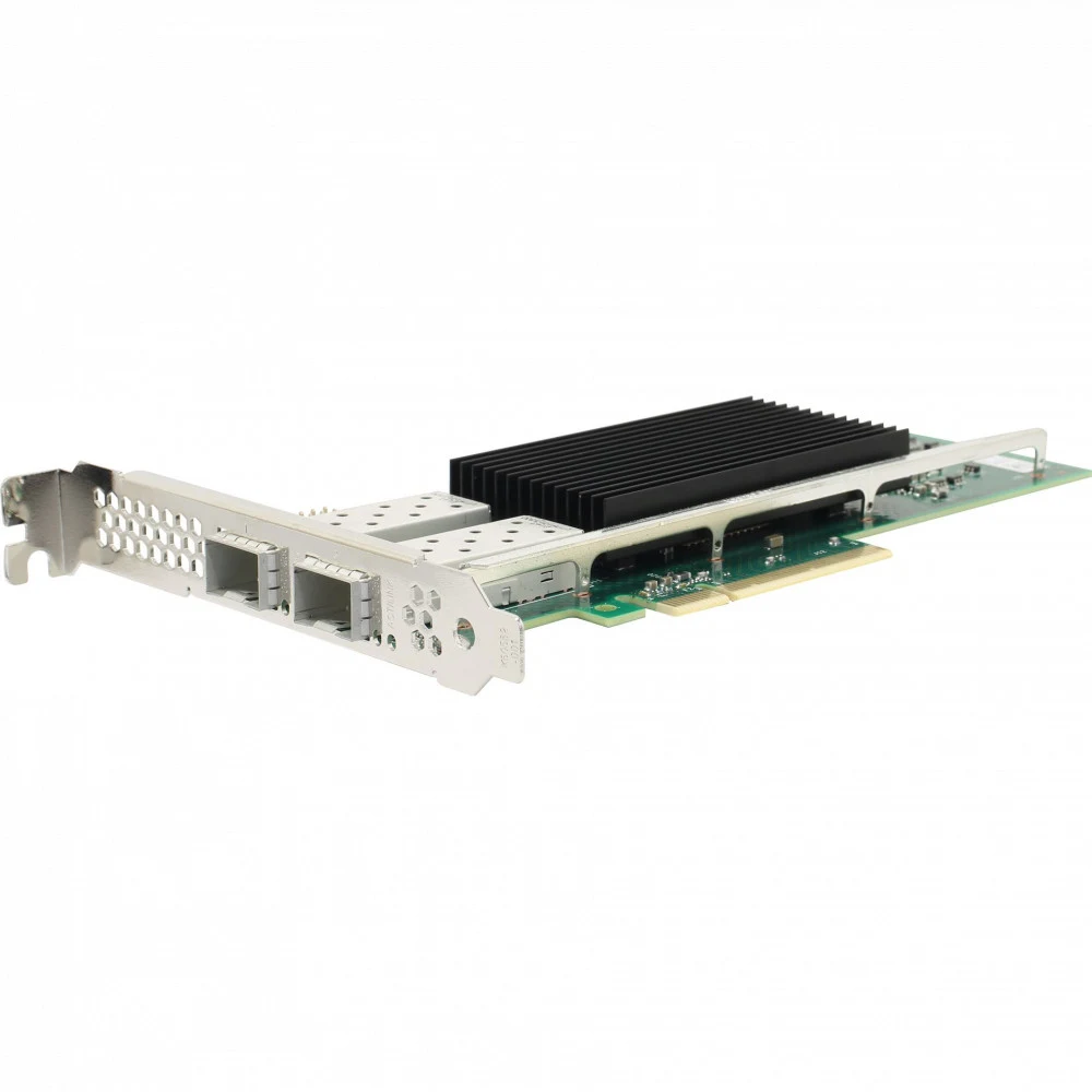 Intel Ethernet Network Adapter E810-XXVDA2, 2xSFP28 ports, 25GbE, PCI-E 4.0 x8, LP and FH brackets included