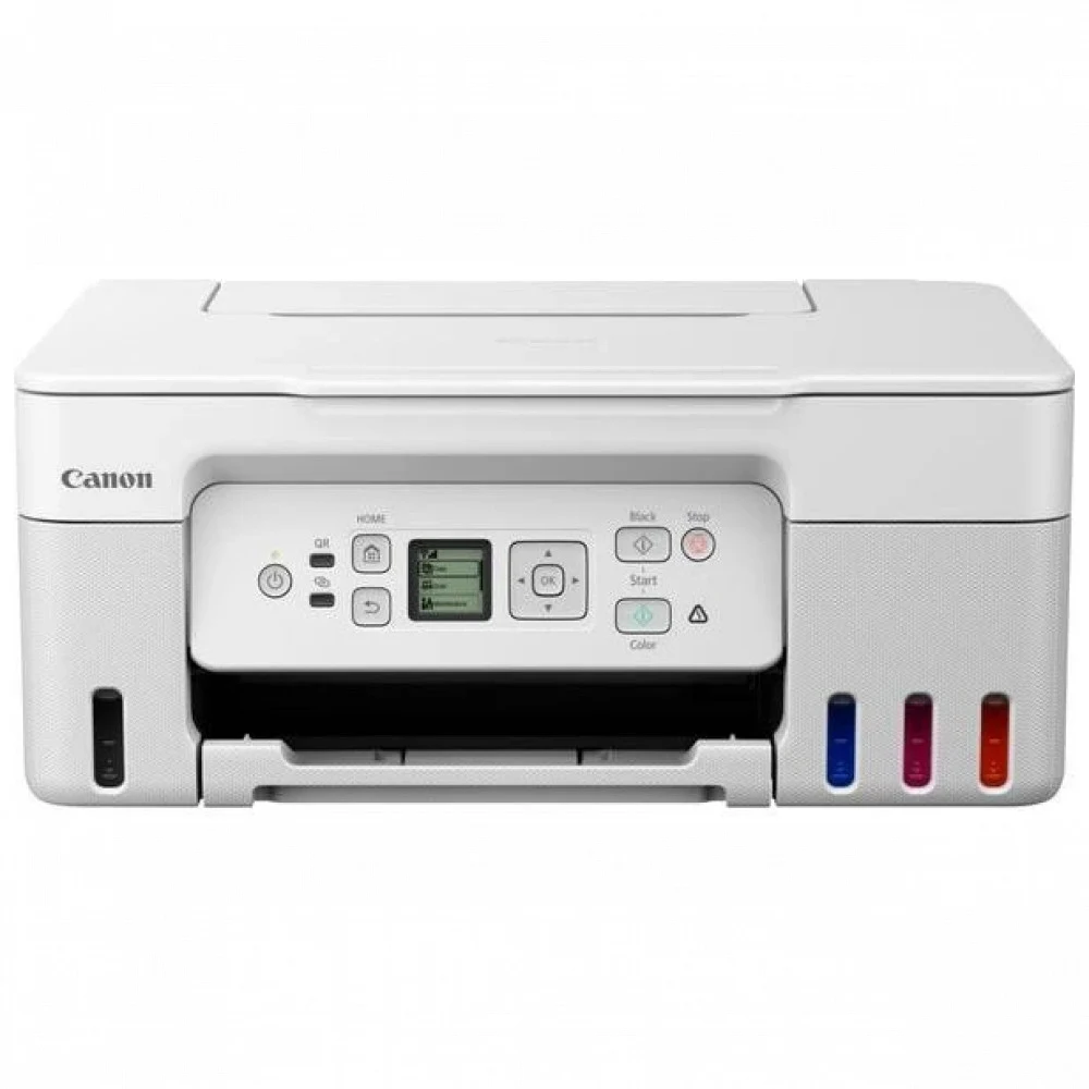 МФУ струйный Canon PIXMA G3470 white (A4, принтер/копир/сканер, 4800х1200dpi, до11чб/6цв.ppm, СНПЧ, WiFi, USB) (5805C029)