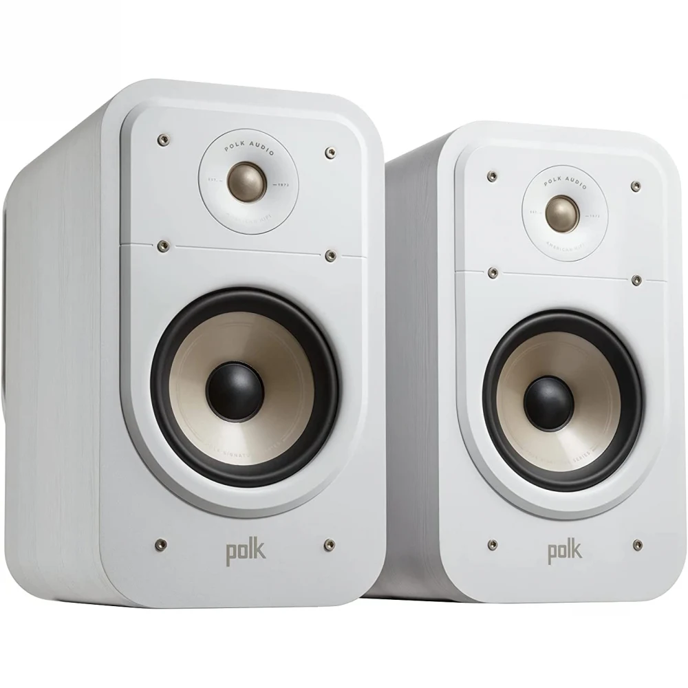 POLK AUDIO Громкоговоритель Sig Elite ES20 БЕЛЫЙ (Пара) 2-полосная полочная акустическая система. Диапазон частот : 39 Гц – 40 кГц , Чувствительность: 88 дБ, Номинальный импеданс: 8 Ом, Реком. мощно