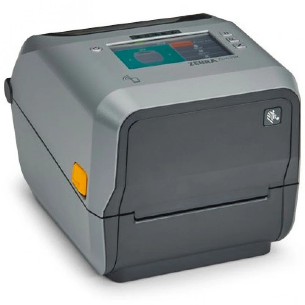 RFID принтер Thermal Transfer Printer (74/300M) ZD621R, Color Touch LCD 203 dpi, USB, USB Host, Ethernet, Serial, BTLE5, ROW, RFID - UHF, EU and UK Cords, Swiss Font, EZPL