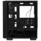 Deepcool CC560 ARGB без БП, боковое окно (закаленное стекло), 3x120мм ARGB LED вентилятор спереди и 1x120мм ARGB LED вентилятор сзади, черный, ATX