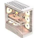 Компьютерный корпус, Formula V, Crystal U9 PA White, EATX/ATX/micro ATX, USB Type C/3.0*2, HD-Audio, Кулер 4*120 мм ARGB, Высота процессорного кулера до 182мм, Длина VGA до 420мм, 1*3.5"/1*2.5", Тол