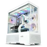 Компьютерный корпус, Zalman, CHRONIX V2 White, CHRONIX V2 White, ATX, 1*3.5"/2*2.5", Высота кулера до 165 мм, Длина VGA до 410 мм, 436х215х487 мм, Без Б/П, Белый
