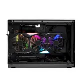 ZALMAN M2 MINI, MITX, ALUMINIUM, SILVER, WINDOWx2, RISER CARD, 2x3.5", 3x2.5", 1xUSB3.0, 1xUSB3.1 TYPE-C, TOP 1x80mm