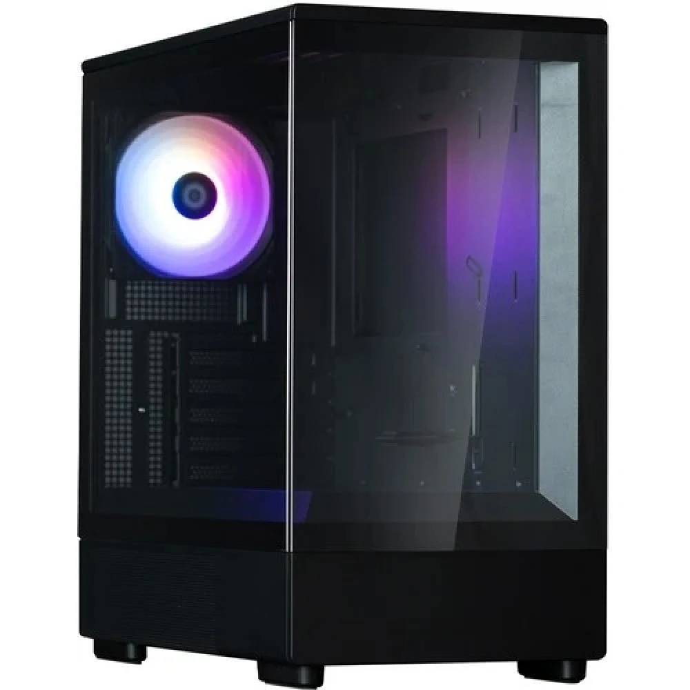 Компьютерный корпус, Zalman, P10 Black, Mini Tower, mATX/Mini-ITX, USB 3.01/USB Type-C1, HD Audio, 1120мм ZM-AF120 ARGB вентилятор, Высота процессорного куллера до 173 мм, Длина VGA до 384 мм, Кол-в