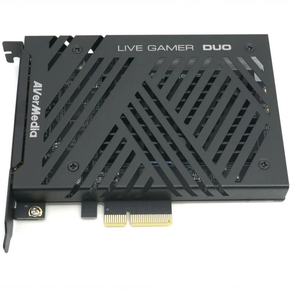 Плата видеозахвата AverMedia Live Gamer Duo GC570D, MPEG-4, 2xHDMI, 2160p60, PCIe x4