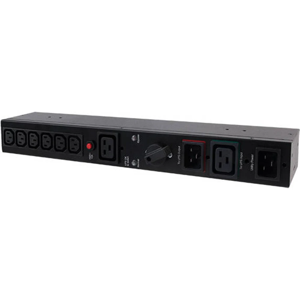 Байпас CyberPower Байпас MBP20HVIEC6 1кВа – 3кВа 1U IEC C13 x 6 IEC C19 x 1 (ШхВхГ) 433 x 51 x 76 1,3кг (незначительное повреждение коробки)