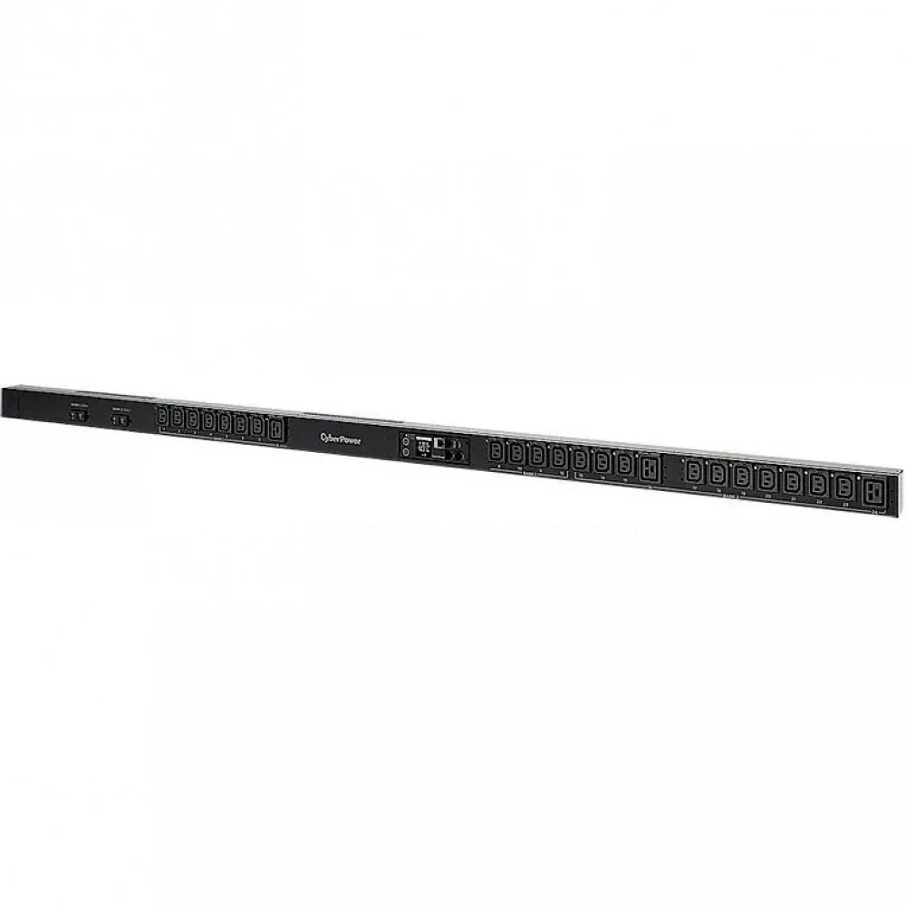 Панель питания распределительная CyberPower PDU PDU81405 Switched Metered-by-Outlet, 0U type, 32Amp, plug IEC 309 32A, (21) IEC 320 C13 (3) IEC 320 C19