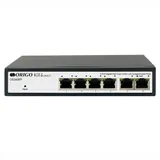 Коммутатор/ Smart Managed L2 PoE Switch 4 x 1000Base-T PoE+, 2 x 1000Base-T, PoE-60W budget