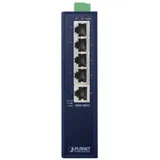 IP30 Slim Type 5-Port Industrial Fast Ethernet Switch (-40 to 75 degree C)