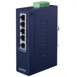IP30 Slim Type 5-Port Industrial Fast Ethernet Switch (-40 to 75 degree C)