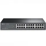 Коммутатор TP-Link TL-SF1024D 24-портовый 10/100 Мбит/с настольный или стоечный коммутатор, 24 порта RJ45 10/100 Мбит/с, 1U 13-дюймовый стальной корпус