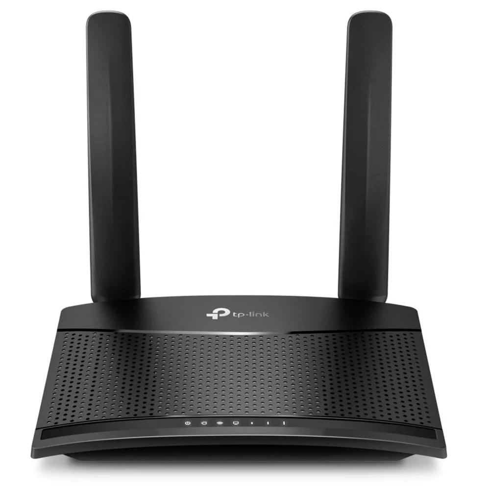 Маршрутизатор, TP-Link TL-MR100 300Mbps Wireless N 4G LTE Router,build-in 4G LTE modem D:150Mbps,U:50Mbps,300 Mbps on 2.4 GHz, 1x10/100 LAN/WAN+ 1x10/100 LAN, 2xDetachable External 4G LTE Antennas,