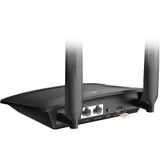 TP-Link TL-MR100 300Mbps Wireless N 4G LTE Router,build-in 4G LTE modem D:150Mbps,U:50Mbps,300 Mbps on 2.4 GHz, 1x10/100 LAN/WAN+ 1x10/100 LAN, 2xDetachable External 4G LTE Antennas, Wi-Fi router mo