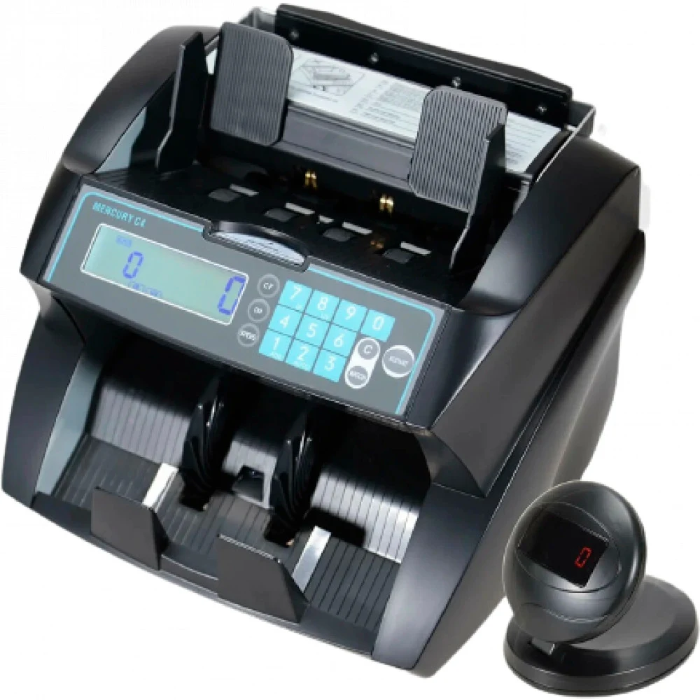 Мультивалютный счетчик банкнот MERTECH C-4 Black