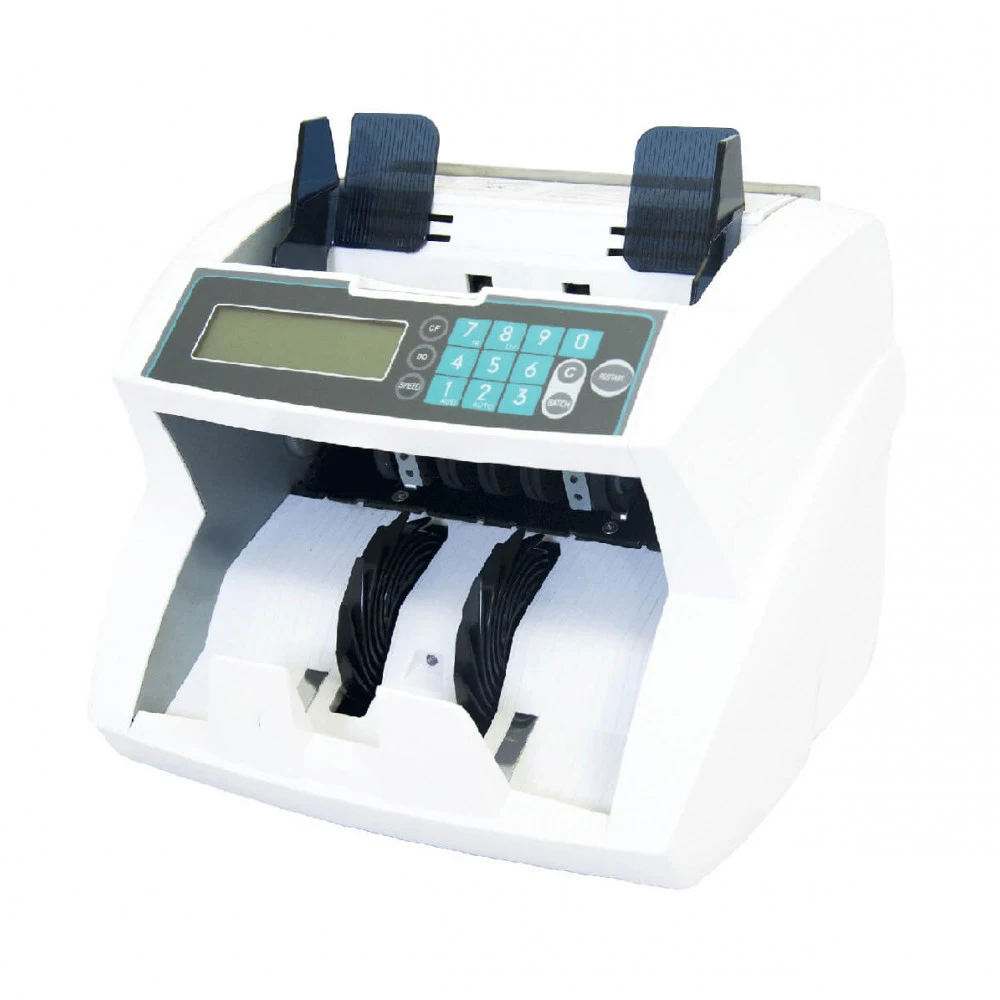 Мультивалютный счетчик банкнот MERTECH C-4 White Скорость: 600/1000/1200/1900 Виды детекции: УФ, по оптической плотности, по размеру Приемный лоток:130 шт Загрузочный лоток: 300 шт Цвет: Белый Габар