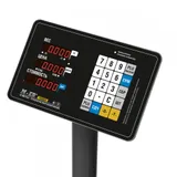 Торговые напольные весы M-ER 333 ACP-60.10/20 "TRADER" с расч. стоимости LED "Индикация: светодиодная Габариты: 610х400х760 мм Платформа: 520x420 мм Вес: 11 кгМаксимальный вес: 60 кг Минимальный вес