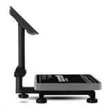 Торговые напольные весы M-ER 333 ACPU-60.20 с расч. стоимости LED Индикация: Светодиодная Габариты: 565х345х440 мм Платформа: 300x350 мм Максимальный вес: 60 кг Минимальный вес: 400 г