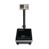 Торговые напольные весы M-ER 335 ACLP-300.50 "TURTLE" с расчетом стоимости товара LED "Дисплей: ОГРОМНЫЙ LED Габариты: 720х460х970 мм Платформа: 600x460 ммМаксимальный вес: 300 кг Минимальный вес: 1