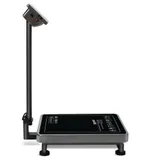 Торговые напольные весы M-ER 335 ACLP-300.50 "TURTLE" с расчетом стоимости товара LED "Дисплей: ОГРОМНЫЙ LED Габариты: 720х460х970 мм Платформа: 600x460 ммМаксимальный вес: 300 кг Минимальный вес: 1