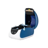 Термопринтер самоклеящихся этикеток MERTECH LP58 EVA RS232-USB White & blue Ширина печати: до 56 мм Разрешение печати: 203 DPI Скорость печати: 100 мм/сек Интерфейсы: RS232 и USB Цвет: Бело-Синий