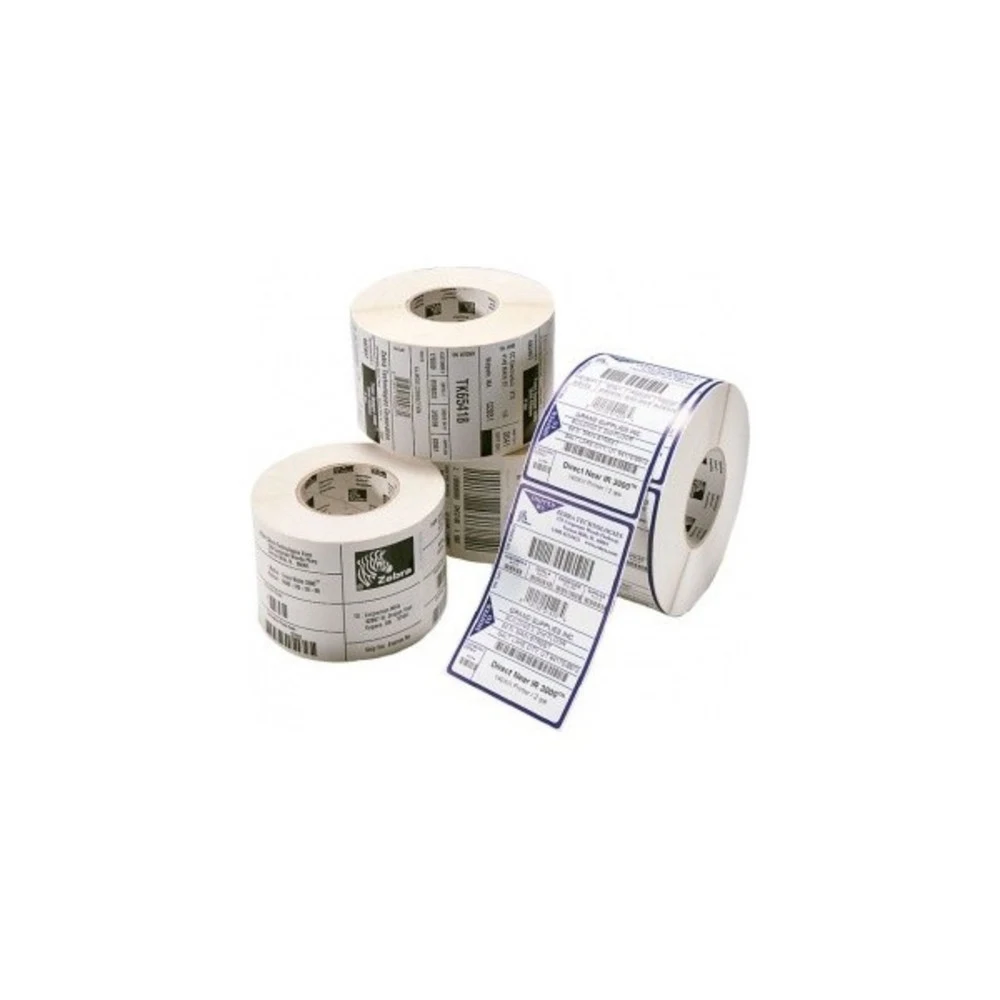 Etykiety foliowe 70x32/2100 g.25 poliester Z-ULTIMATE 3000T kolor biały, klej akrylowy, nawój zewnętrzny 1 rząd rogi zaokrąglone