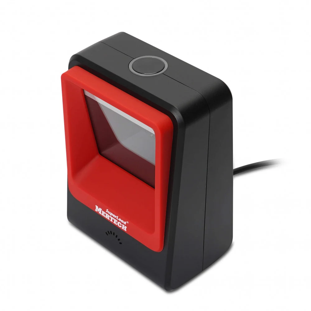 Стационарный сканер штрих кода MERTECH 8400 P2D Superlead USB Red Дальность сканирования: до 200 мм Скорость сканирования: до 300 скан/сек Минимальная контрастность: 25% Габариты: 146х105х70 мм Инте