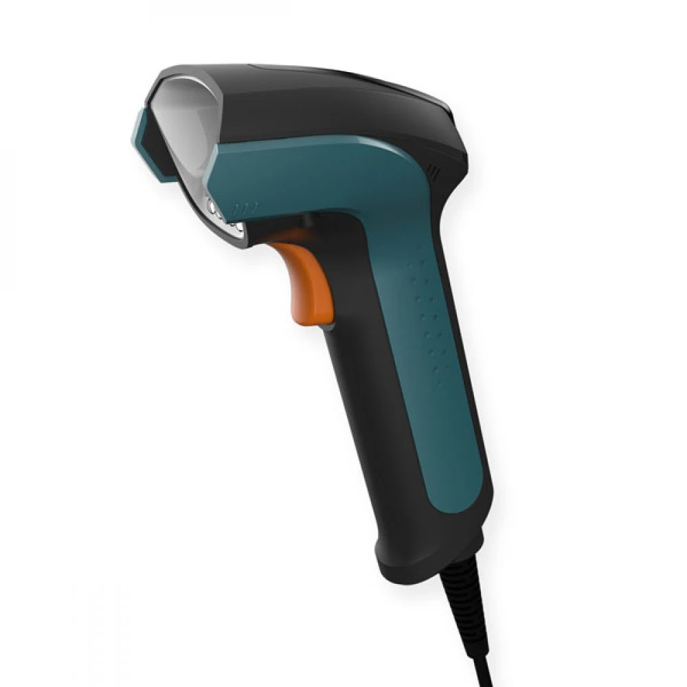 Сканер штрих-кодов/ Handheld scanner. industry. 2D. megapixel imager. Red/White /blue LEDs. multi-interface (RS232.USB.PS/2). vibration. protection class: IP64 drop: 1.8m. incl.: 2m straight rugged