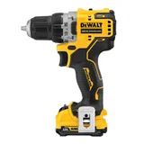 Дрель-шуруповерт DeWALT DCD701D2-QW, 12В, 250 Вт, 2 скорости, LED подсветка