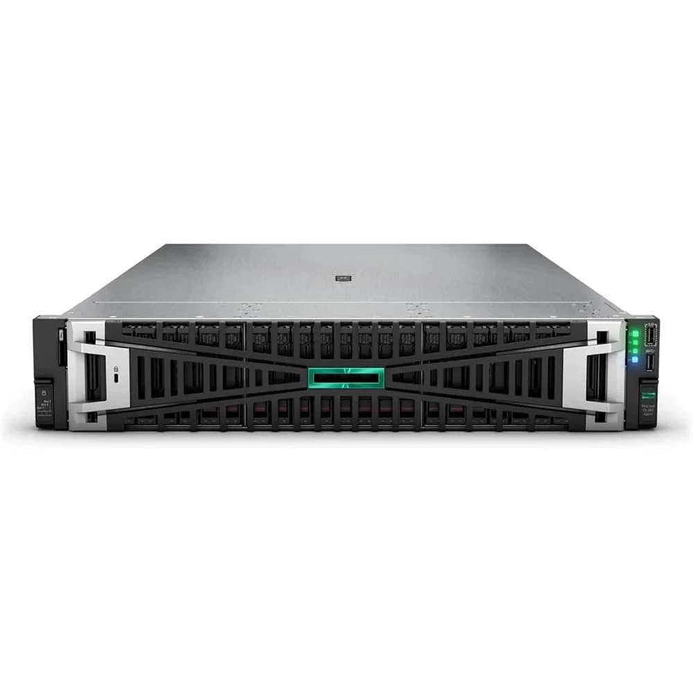 Сервер HPE/DL380 Gen11/1/Xeon Silver/4510/2,4 GHz/64 Gb/MR416i-p/2x8TB SATA/4x1GbE/2x 1000W