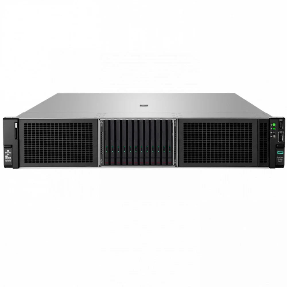 Сервер HP Enterprise/DL380 Gen11/1/Xeon Silver/4410Y (12C/24T 30Mb)/2 GHz/32 Gb/MR408i-o/4Gb/8SFF BC/4x1GbE OCP/No ODD/1 x 1000W Titanium