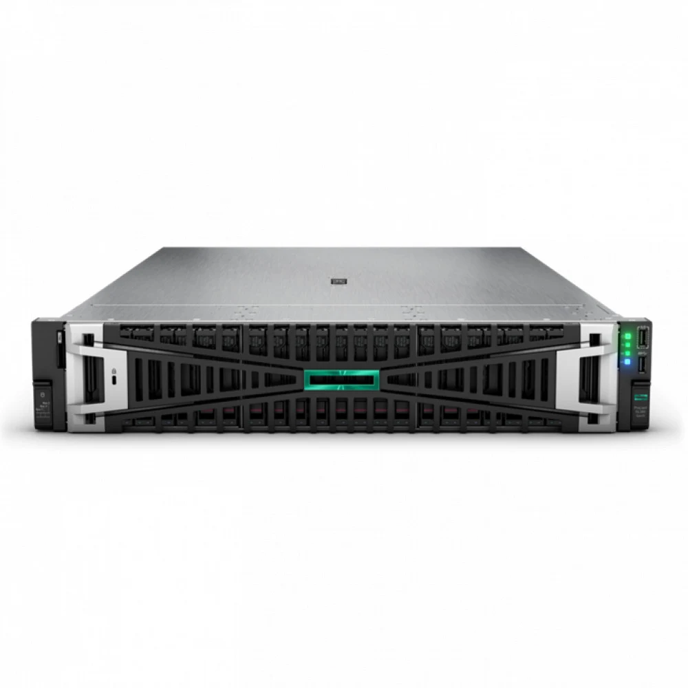 Сервер HPE/DL380 Gen11/1/Xeon Silver/4509Y/2,8 GHz(8C/8T)/2x 32Gb/MR408i-o/8SFF/2x 480 Gb SSD RI/4x 1GbE/2x 1000W Tit