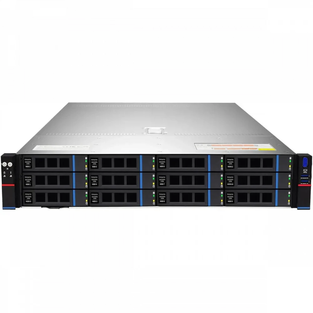 Сервер IRU Rock g2212p 2x4316 2x32Gb 9361-8I AST2500 2xGigEth 2x1600W w/o OS (2135459)